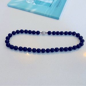 COPY - TIFFANY & CO BLACK ONYX BEAD NECKLACE